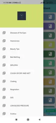 Homeopathic Medicine Treatment android App screenshot 0